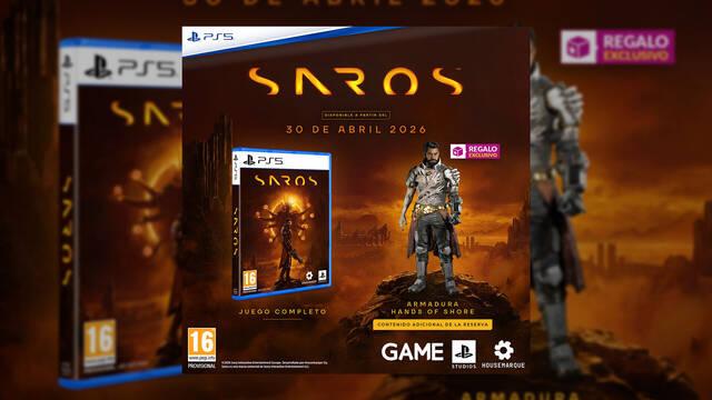 Reserva Saros en GAME con DLC de regalo