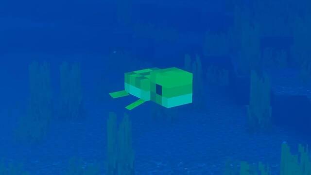 Minecraft redise�a varias criaturas marinas beb� y anuncia un nuevo objeto para mantenerlas siempre como cr�as.