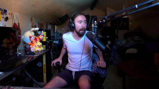 Asmongold limpia su habitaci�n