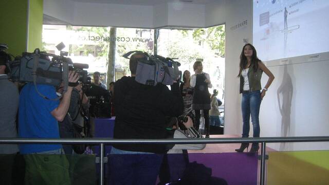 Pilar Rubio, Microsoft y Ubisoft presentan Your Shape: Fitness Evolved