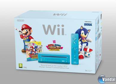 Mario y Sonic regresan a las Olimpiadas con una Wii azul