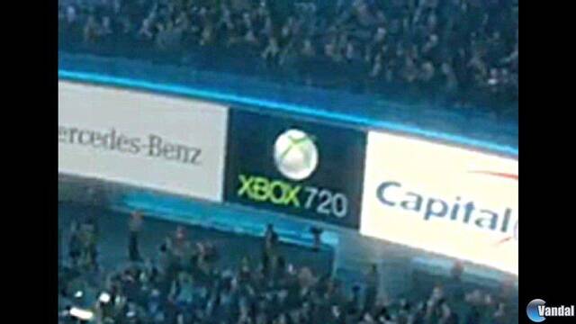 El logo de Xbox 720 aparece en el tráiler de una película