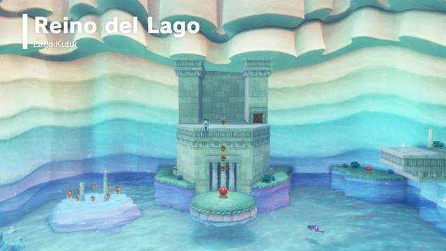Reino del Lago en Super Mario Odyssey: Energilunas y secretos