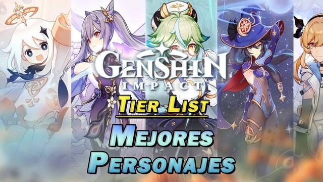 Genshin Impact: Tier List, los MEJORES personajes y equipos - Genshin Impact