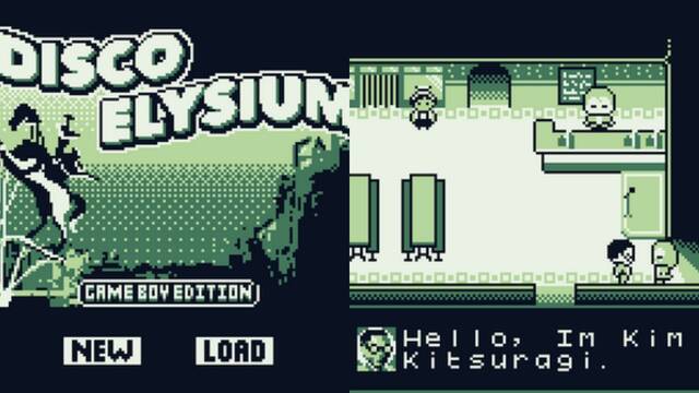Disco Elyisium: Game Boy Edition.