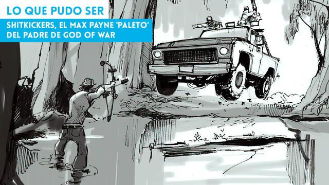 Shitkickers, el Max Payne 'paleto' del padre de God of War