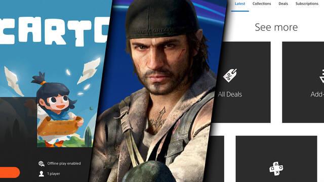 PS Store nueva PS5 y PS4 primeras im�genes