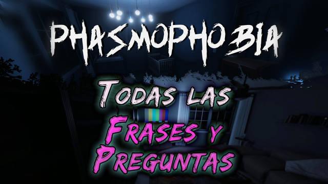 Phasmophobia: TODAS las frases y preguntas para hablar con los fantasmas - Phasmophobia