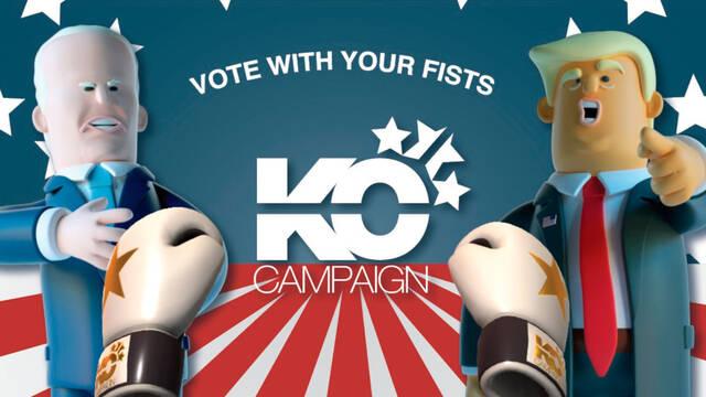 KO Campaign, juego m�vil Trump y Biden