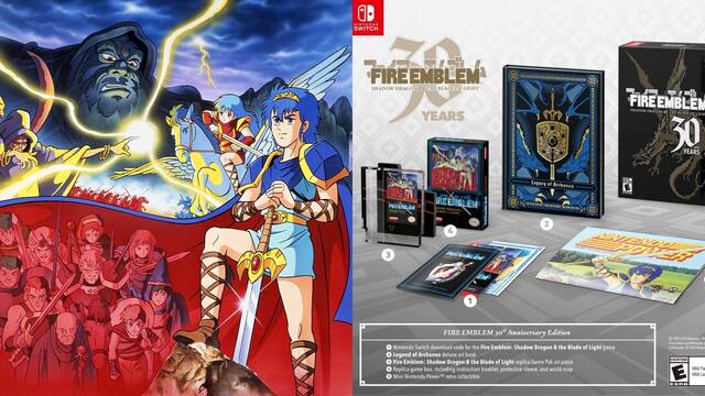 Fire Emblem: Shadow Dragon and the Blade of Light anunciado para Nintendo Switch.