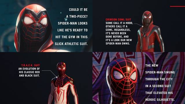Spider-Man: Miles Morales nos presenta dos de los trajes que podremos lucir