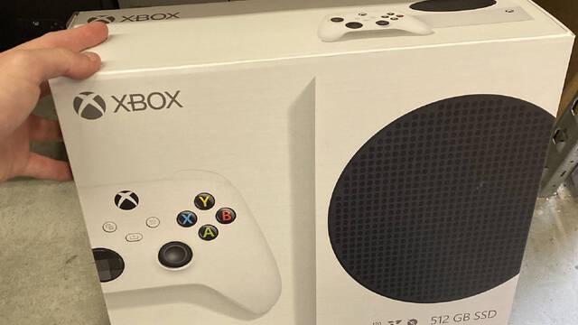 Xbox Series S caja
