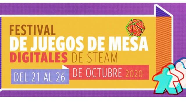 Festival de Juegos de Mesa Digitales en Steam