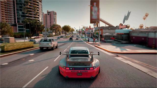 Grand Theft Auto V con ray tracing gracias a un mod.