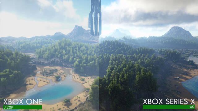 ARK: Survival Evolved en Xbox Series X