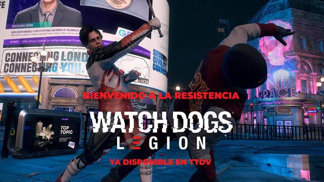 Watch Dogs Legion ya disponible en TTDV