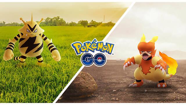 Pok�mon Go: Electabuzz y Magmar tendr�n D�a de la Comunidad en noviembre; fechas