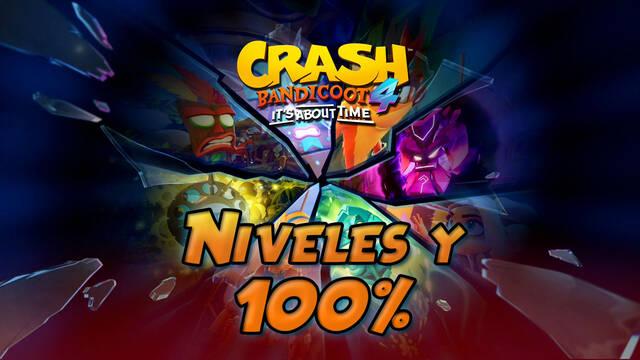 Crash Bandicoot 4: TODOS los niveles al 100%, cajas y secretos - Crash Bandicoot 4: It's About Time