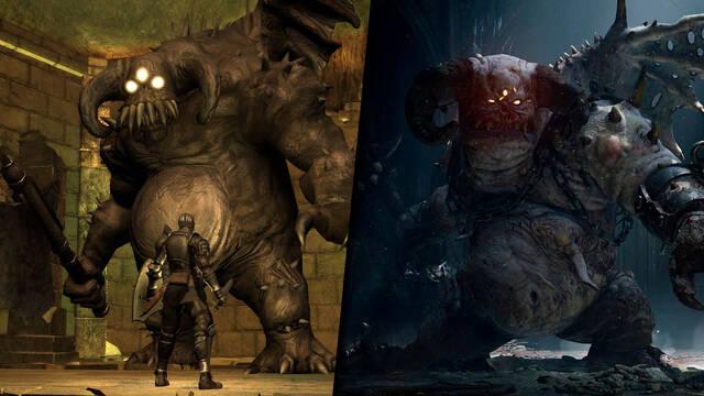 Demon's Souls Remake PS5 comparado con PS3