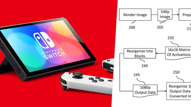 Nintendo Switch Pro 4K patente reescalado
