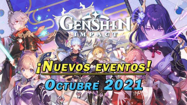 Genshin Impact: Nuevos eventos y gachap�n de octubre 2021