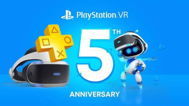 Sony celebra el quinto aniversario de PS VR.