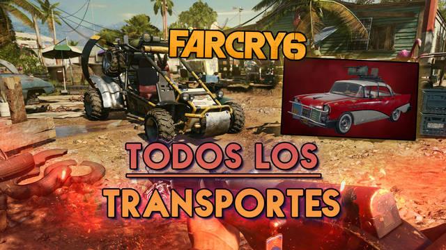 Far Cry 6: TODOS los transportes y cómo conseguirlos - Far Cry 6