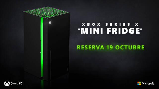 La mininevera oficial de Xbox Series X se podr� reservar el 19 de octubre.