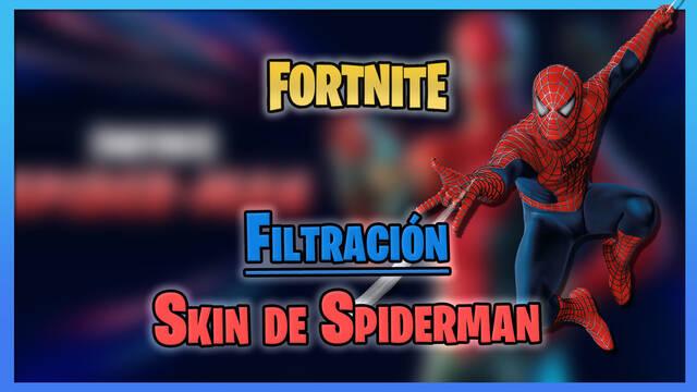 Fortnite: Filtración de la skin de Spiderman
