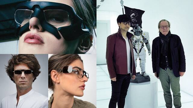 Hideo Kojima presenta una colecci�n de gafas.