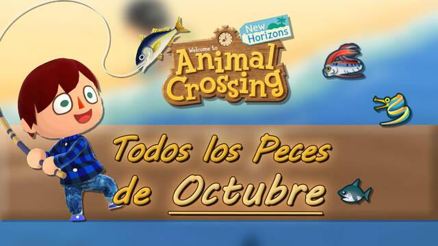Animal Crossing New Horizons: Lista de todos los Peces disponibles en octubre 2022