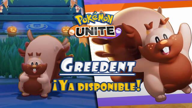 Pok�mon Unite: Ya disponible Greedent - Todos sus detalles