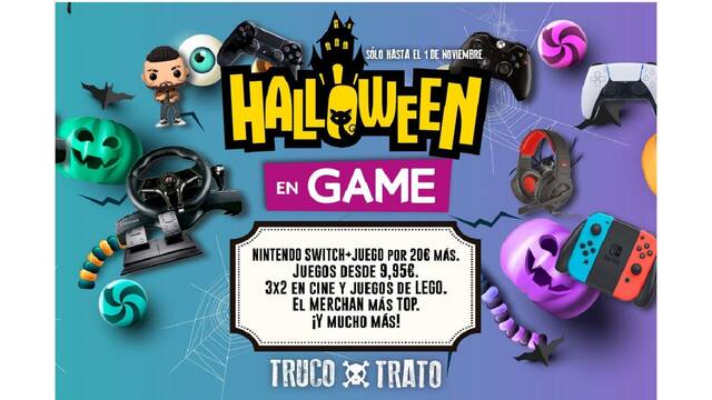 GAME y sus ofertas de Halloween