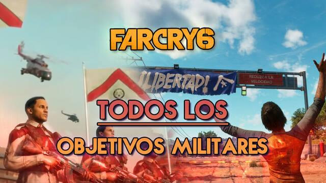 Far Cry 6: TODOS los objetivos militares y dónde encontrarlos - Far Cry 6