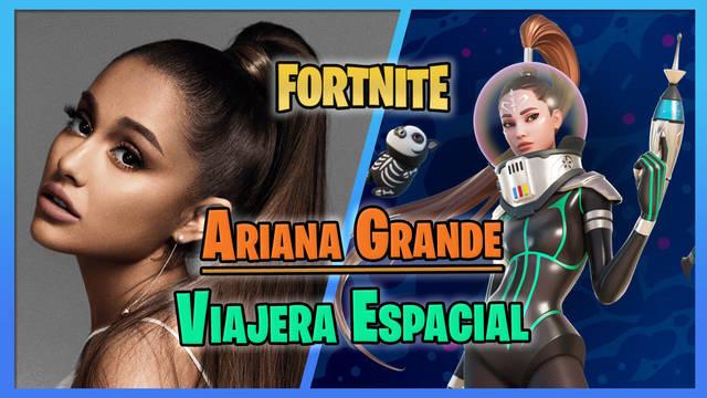 Fortnite: Skin de Ariana Grande viajera espacial ya disponible