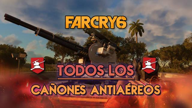 Far Cry 6: TODOS los cañones antiaéreos y dónde encontrarlos - Localización - Far Cry 6