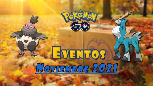 Pok�mon GO: Eventos de noviembre 2021 - Todos los detalles