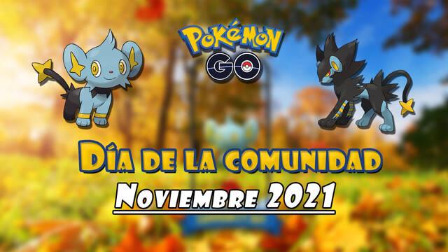 Pok�mon GO: D�a de la Comunidad de Shinx en noviembre 2021