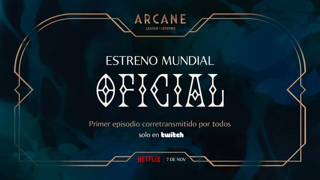 League of Legends: La serie Arcane tendr� un co-estreno mundial en Twitch