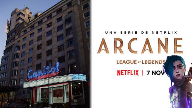 Arcane - Estreno gratuito en el Cine Capitol de Madrid