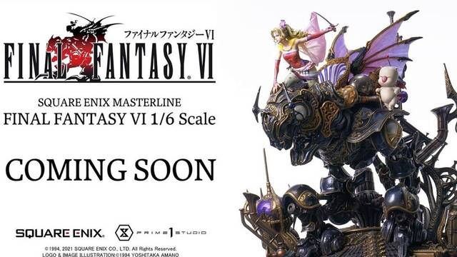 Final Fantasy VI y su escultura nueva