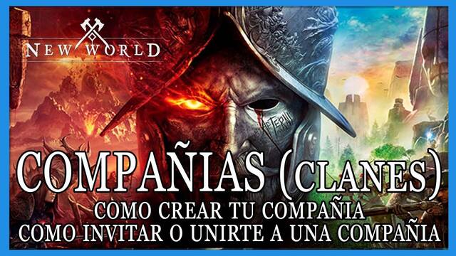 New World: c�mo crear clanes y unirte o invitar a que alguien se una - 