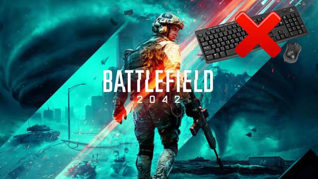 Battlefield 2042 no tendrá soporte para teclado y ratón en consolas