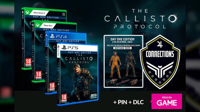 Reserva The Callisto Protocol en GAME con DLC y pin exclusivo de regalo