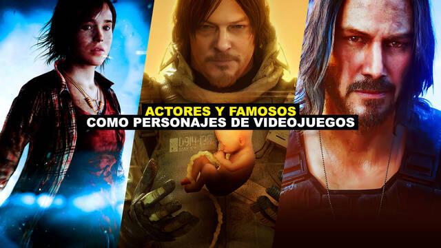 Actores y famosos como personajes de videojuegos