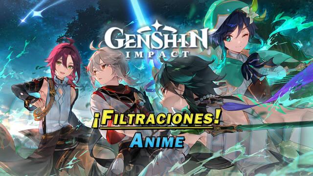 Filtraciones del anime de Genshin Impact y nuevos detalles de su trama