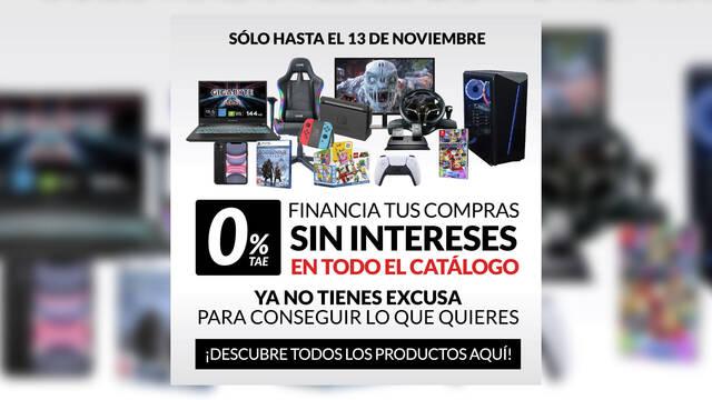 GAME lanza financiaci�n sin intereses hasta el 13 de noviembre.