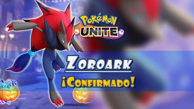 Pokémon Unite develado Zoroark como próximo Pokémon jugable