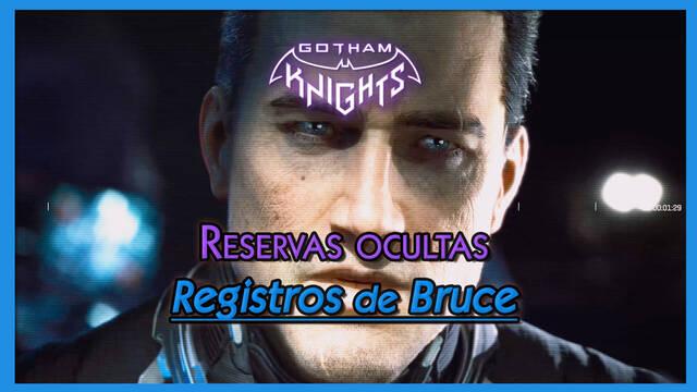 Registros de sonido de Bruce en Gotham Knights: TODAS las reservas ocultas - Gotham Knights