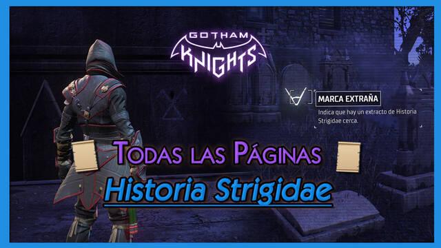Gotham Knights: TODAS las páginas de la Historia Strigidae (Localización) - Gotham Knights